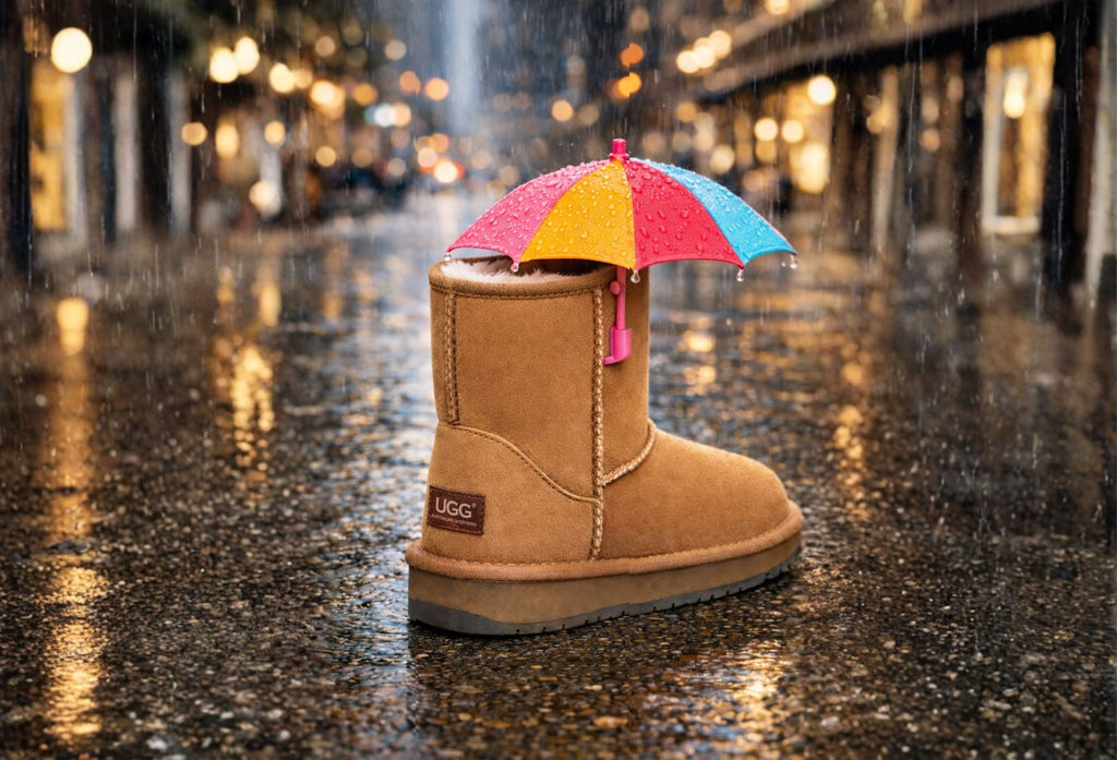 Introducing our newest innovation: Uggbrella ☂️👢