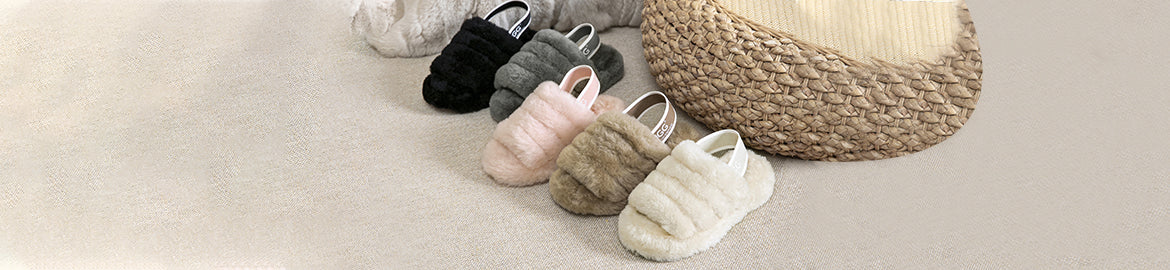 Kids Fluffy Slides