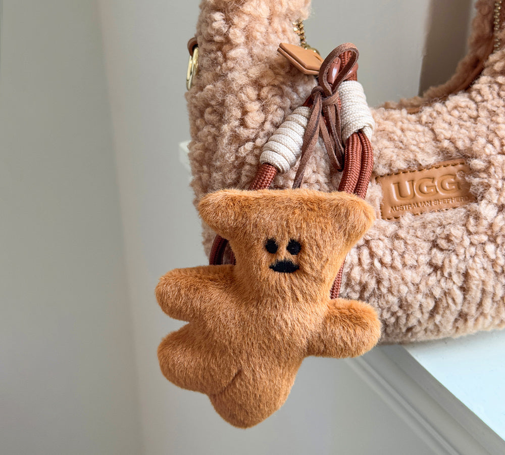 AUSTRALIAN SHEPHERD® Cute Plush Tilt Bear Charm UGG AUSTRALIAN SHEPHERD