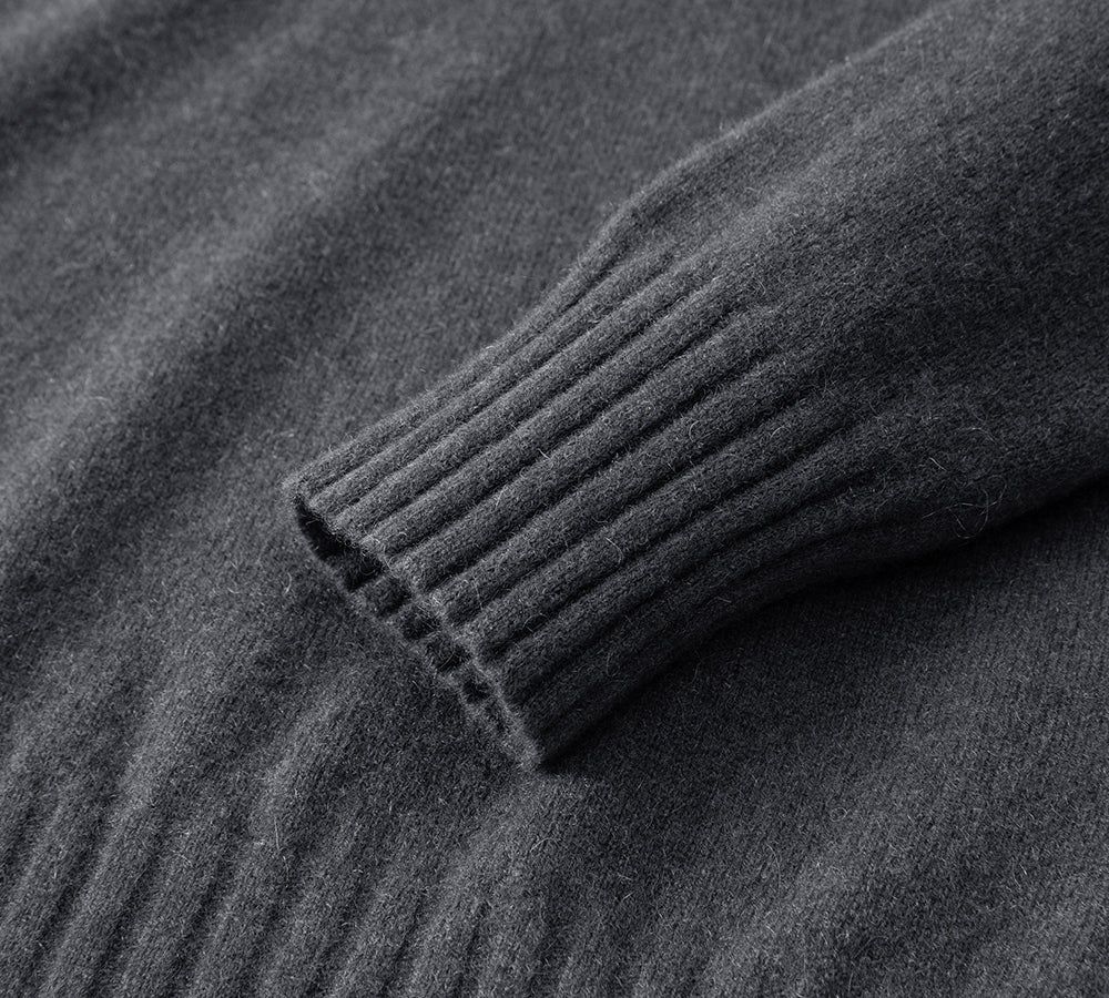 EVERAU® Men Cashmere Yak Wool Blend Winter Moola Sweater EVERAU