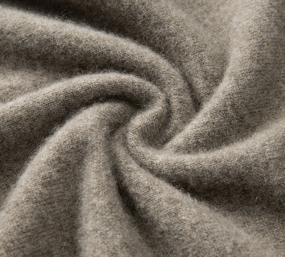 EVERAU® Men Cashmere Yak Wool Blend Winter Moola Sweater EVERAU