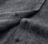 EVERAU® Yak Wool Knit Cardigan Cashmere Blend Loose Fit Morra EVERAU