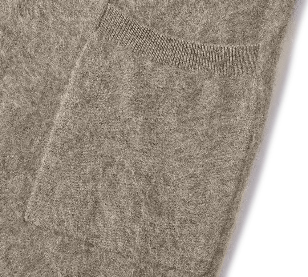 EVERAU® Yak Wool Cashmere Blend Knitwear Long Cardigan Grumo EVERAU