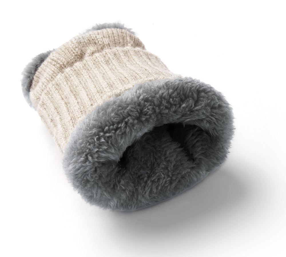 EVERAU® Fingerless Ultra Plush Knit Gloves EVERAU