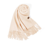 URBAN UGG® 100% Wool Fringed Shawl Sovra URBAN UGG