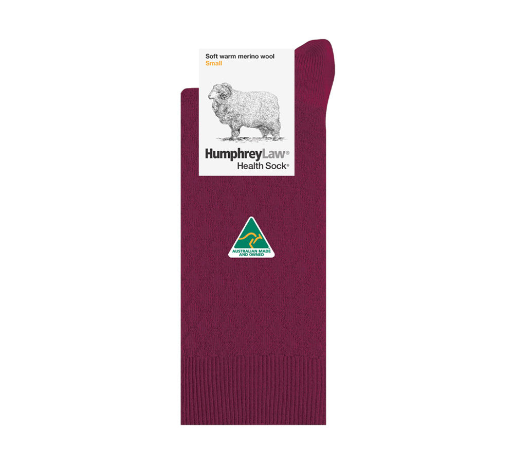 Humphrey Law Merino Wool Quilted Socks Humphrey Law