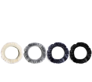 Premium Lambskin Car Steering Wheel Cover