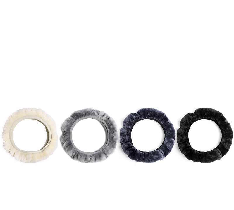 Premium Lambskin Car Steering Wheel Cover