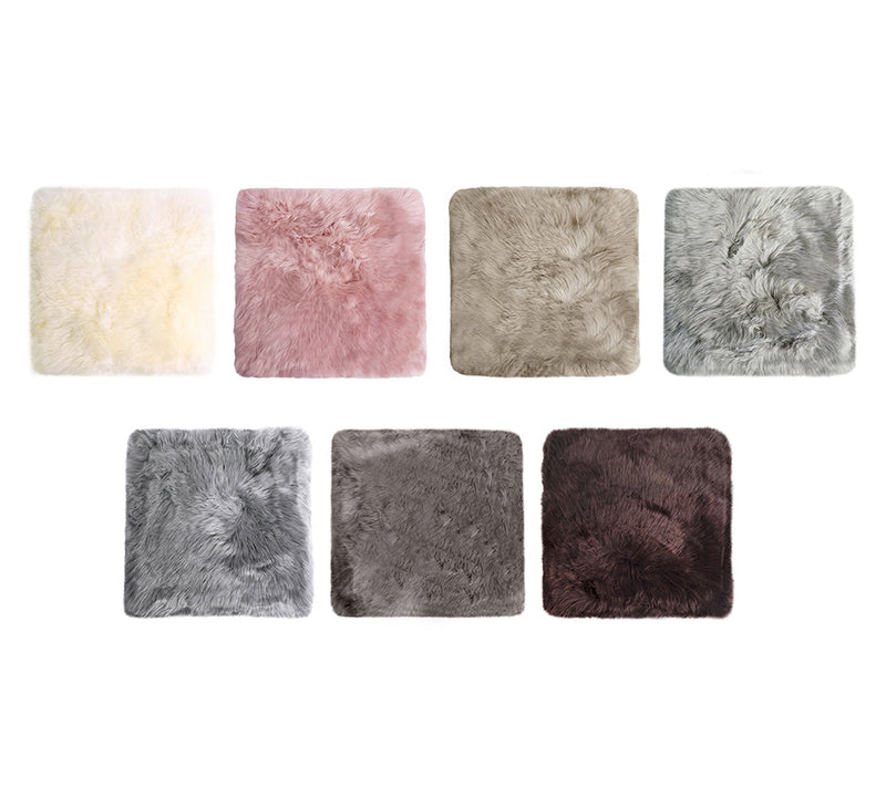Square Australian Sheepskin Wool Seat Pad 40*40cm Others