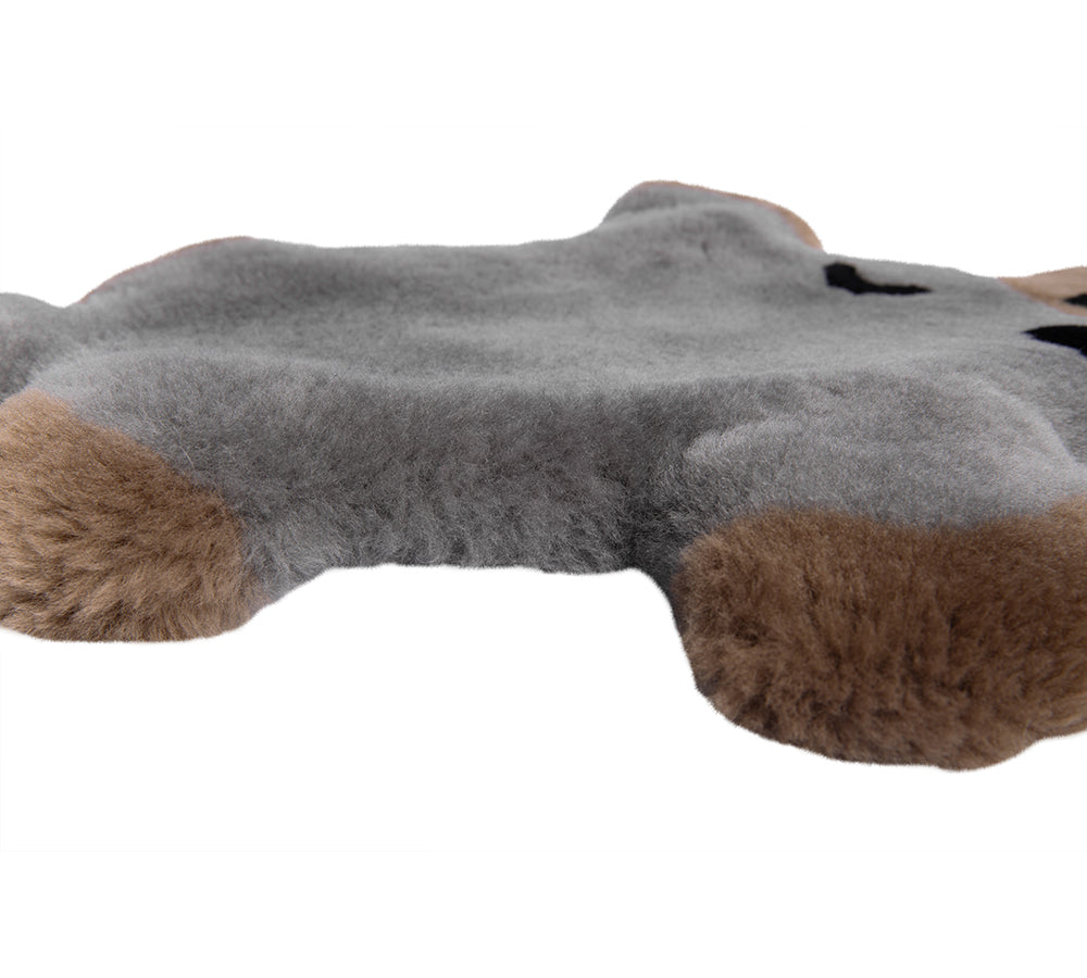 Genuine Australian Sheepskin Wool Decoration Platypus Rug Ever Australia