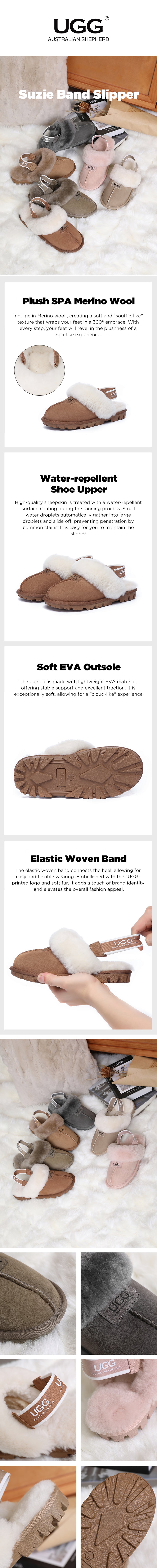 AUSTRALIAN SHEPHERD® UGG Slippers Suzie ll
