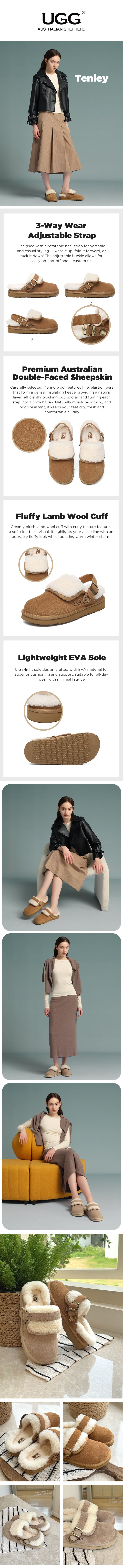 AUSTRALIAN SHEPHERD® UGG Slippers Tenley