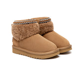 AUSTRALIAN SHEPHERD® Kids UGG Boots Fluffy Collar Brunel UGG AUSTRALIAN SHEPHERD