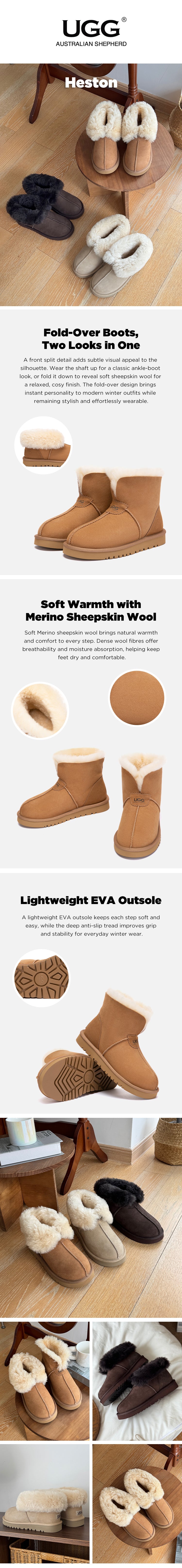 AUSTRALIAN SHEPHERD® UGG Boots Heston