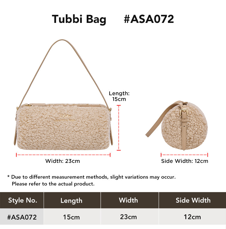 AUSTRALIAN SHEPHERD® Crossbody Bag Tubbi size chart