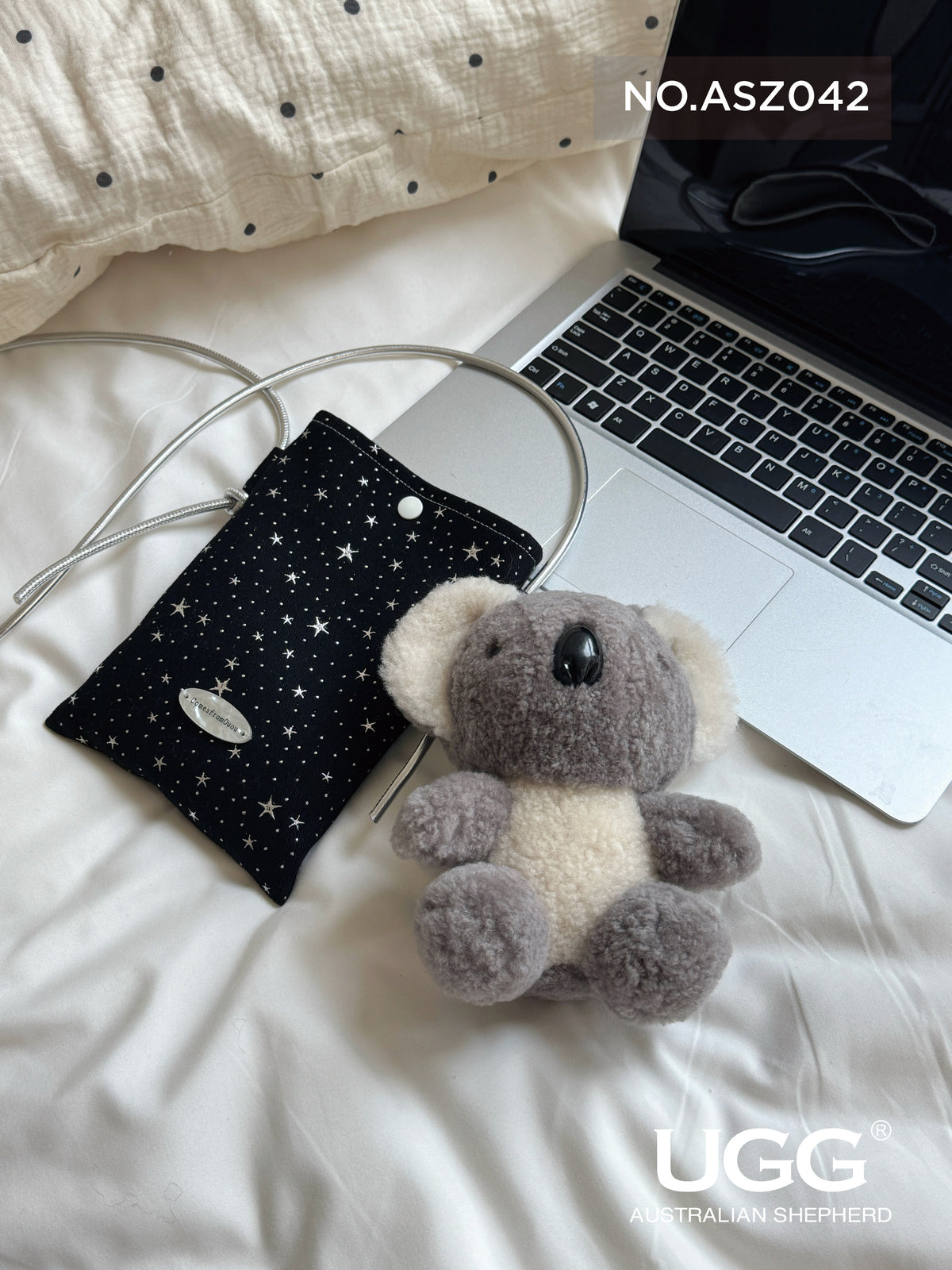 AUSTRALIAN SHEPHERD® Large Koala Keyring Koobi