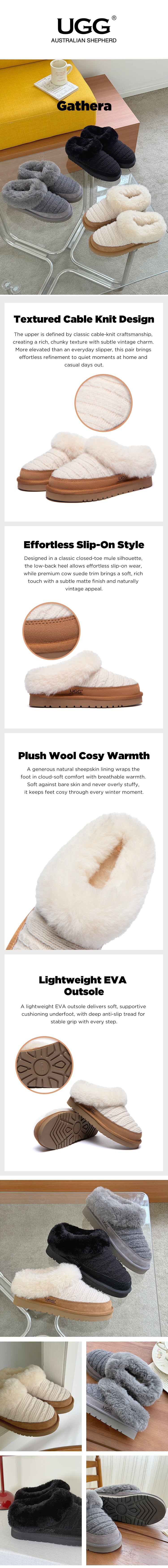 AUSTRALIAN SHEPHERD® UGG Slippers Gathera