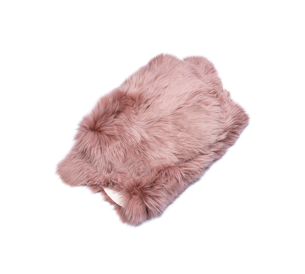 EVERAU® Premium Australian Sheepskin Wool Single Color Long Rugs 105cm EVERAU