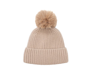 AUSTRALIAN SHEPHERD® Kids Knitted Pom Pom Beanie UGG AUSTRALIAN SHEPHERD