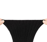 EVERAU® Women Stretchy Ribbed Knit Thick Leg Warmers EVERAU