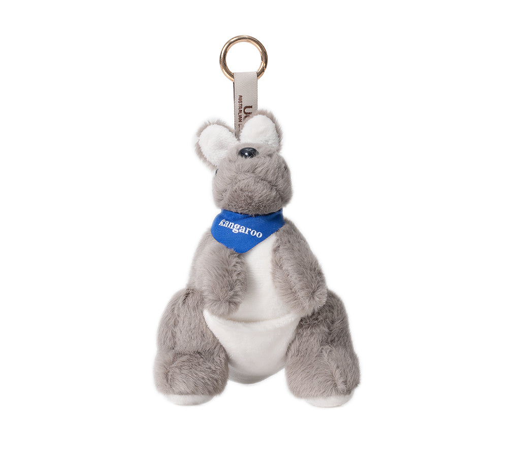 AUSTRALIAN SHEPHERD® Cute Scarfed Plush Kangaroo Keyrings UGG AUSTRALIAN SHEPHERD