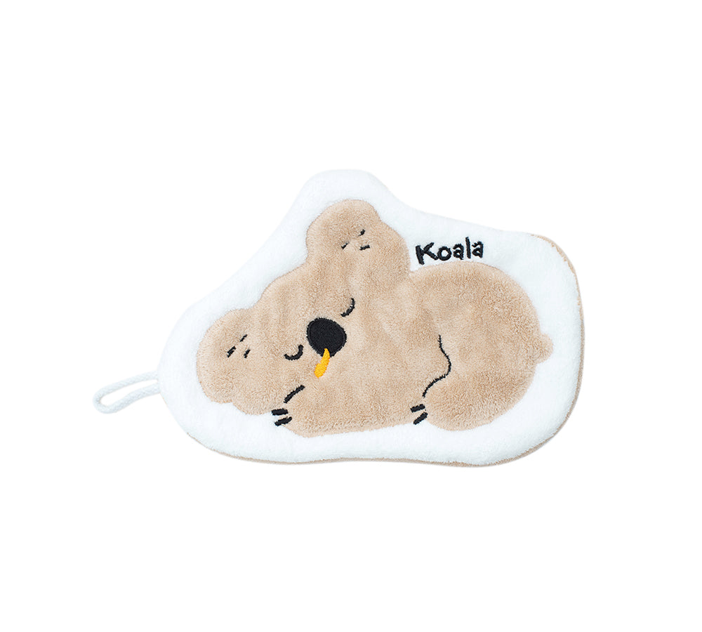 EVERAU® Plush Koala Hand Towel