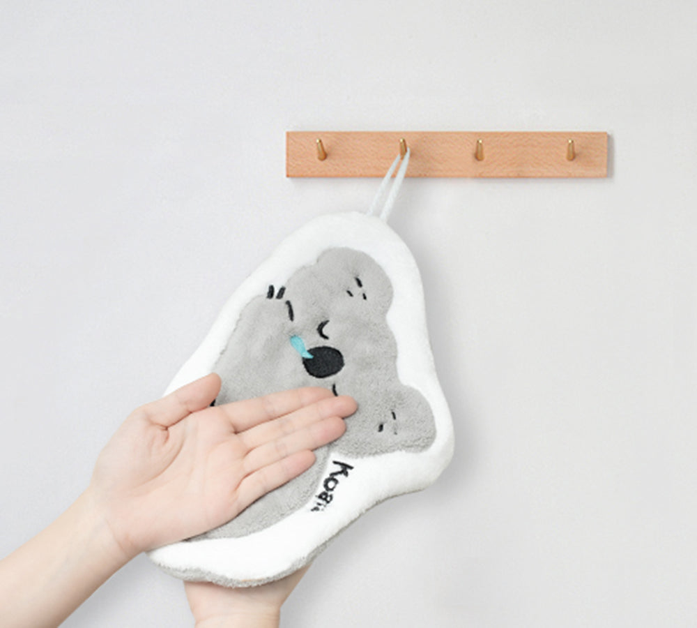 EVERAU® Plush Koala Hand Towel