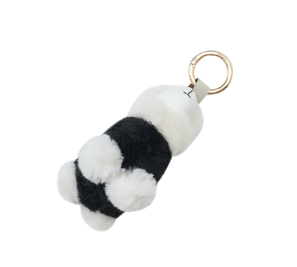 AUSTRALIAN SHEPHERD® UGG Keychain Fluffy Alpaca MooMoo UGG AUSTRALIAN SHEPHERD