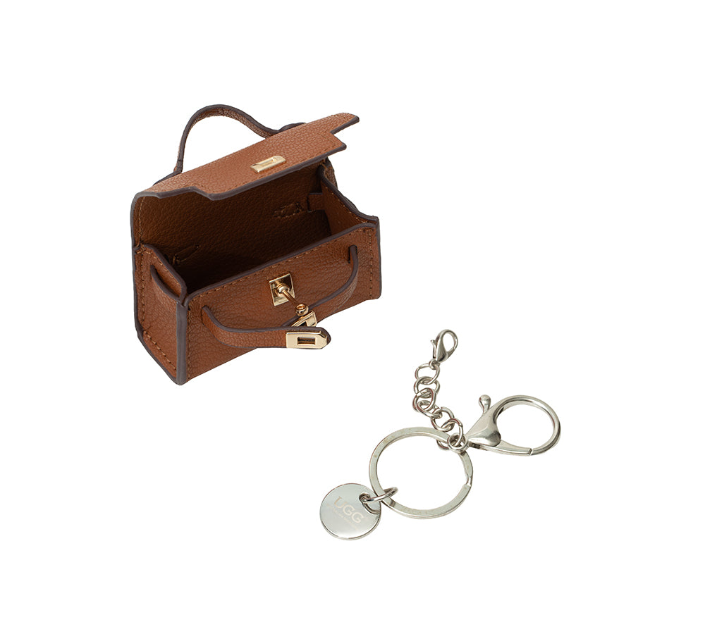 AUSTRALIAN SHEPHERD® Leather-Look Mini Purse Keyring Earpods Case UGG AUSTRALIAN SHEPHERD