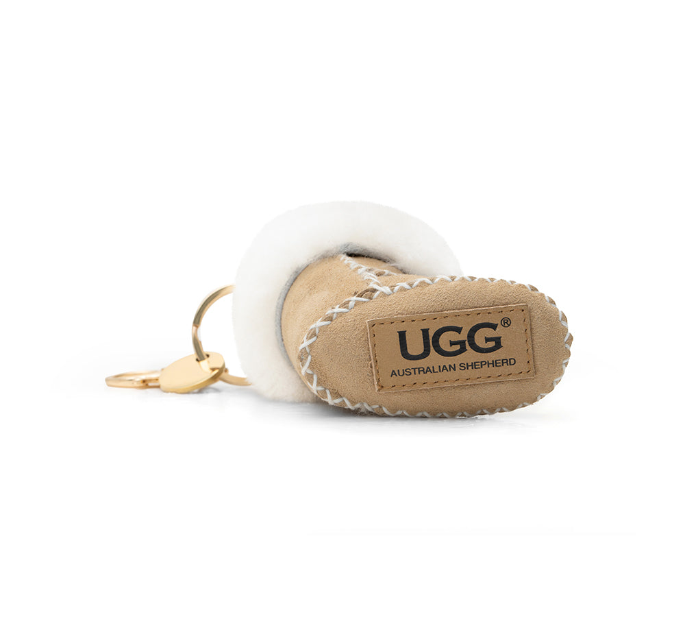 AUSTRALIAN SHEPHERD® UGG Keychain Sheepskin Fluffy Boris UGG AUSTRALIAN SHEPHERD