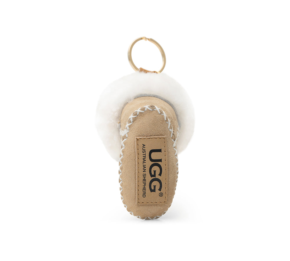 AUSTRALIAN SHEPHERD® UGG Keychain Sheepskin Fluffy Boris UGG AUSTRALIAN SHEPHERD