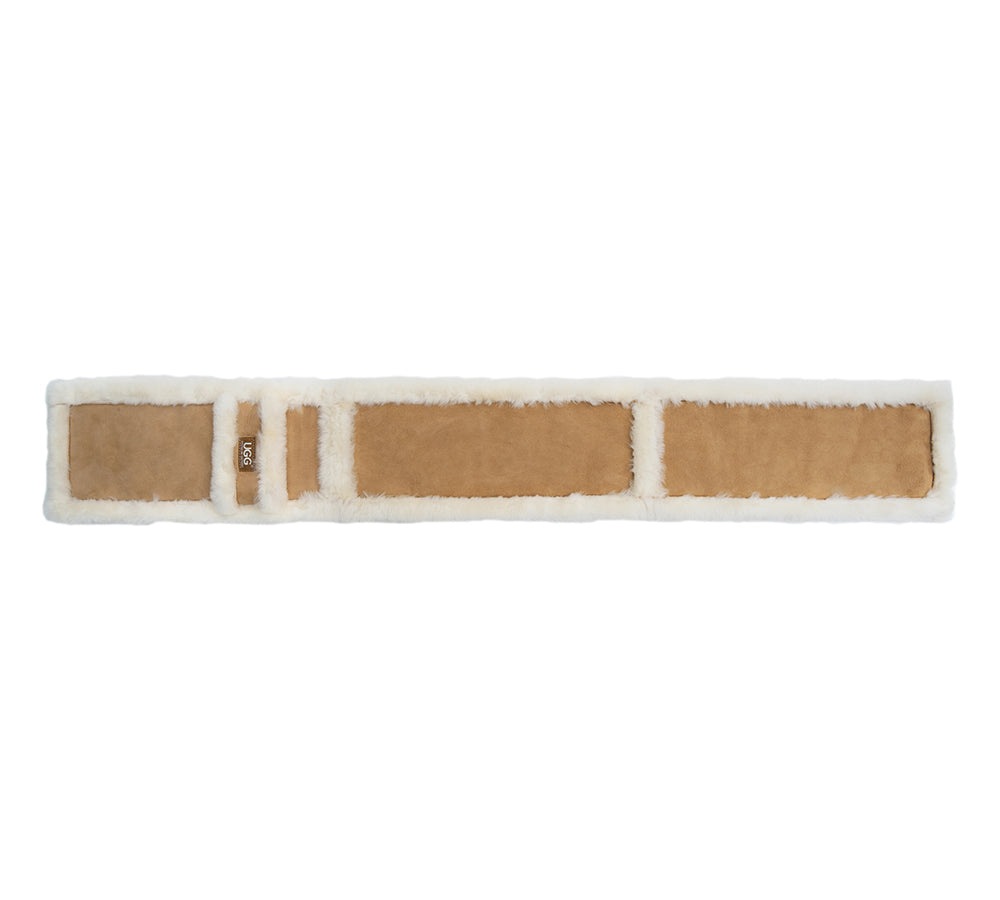 AUSTRALIAN SHEPHERD® Fluffy Shearling Scarf Puni