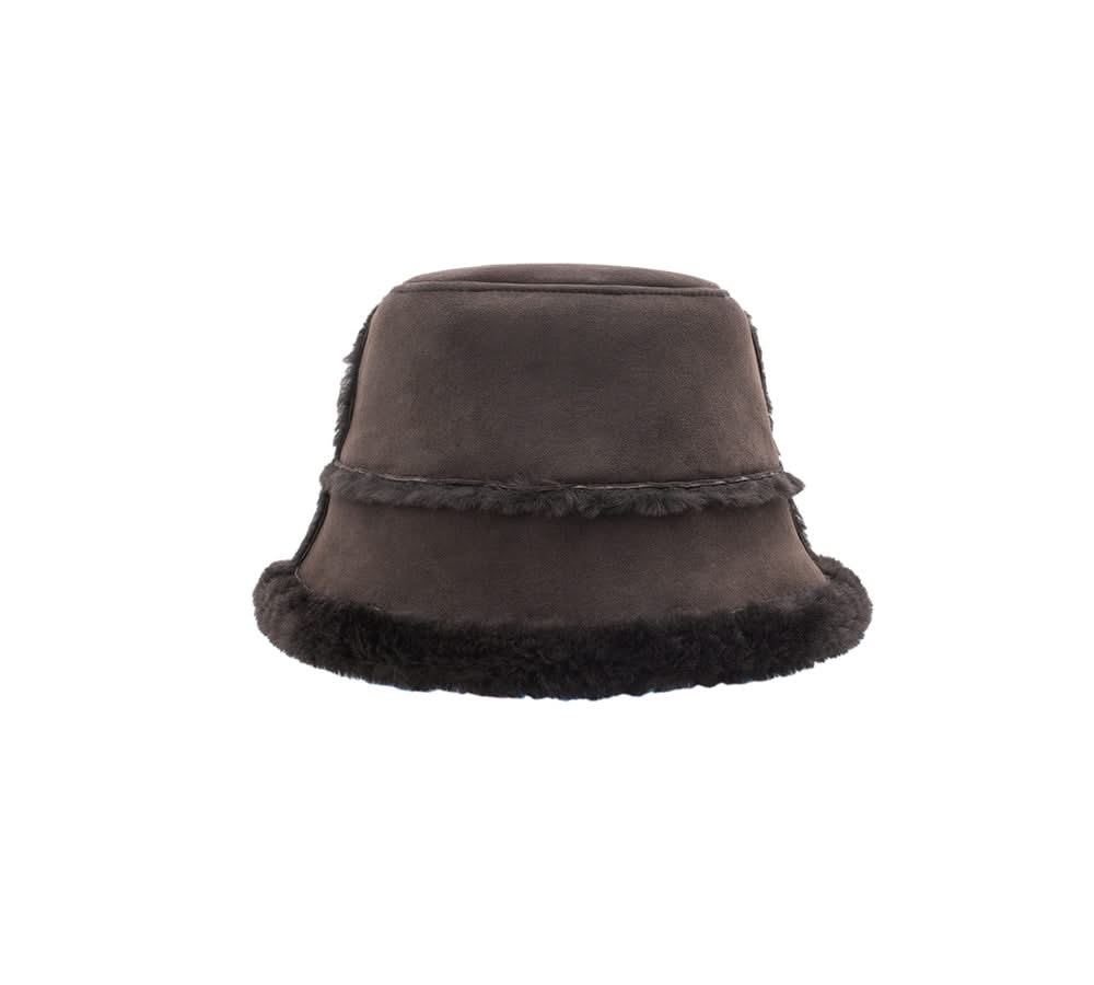 AUSTRALIAN SHEPHERD® Fluffy Sheepskin Wool Bucket Stacea Hat (Copy) UGG AUSTRALIAN SHEPHERD