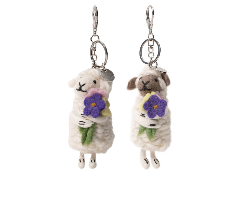 Australian Shepherd® Cute Plush Wolly Keyring UGG AUSTRALIAN SHEPHERD