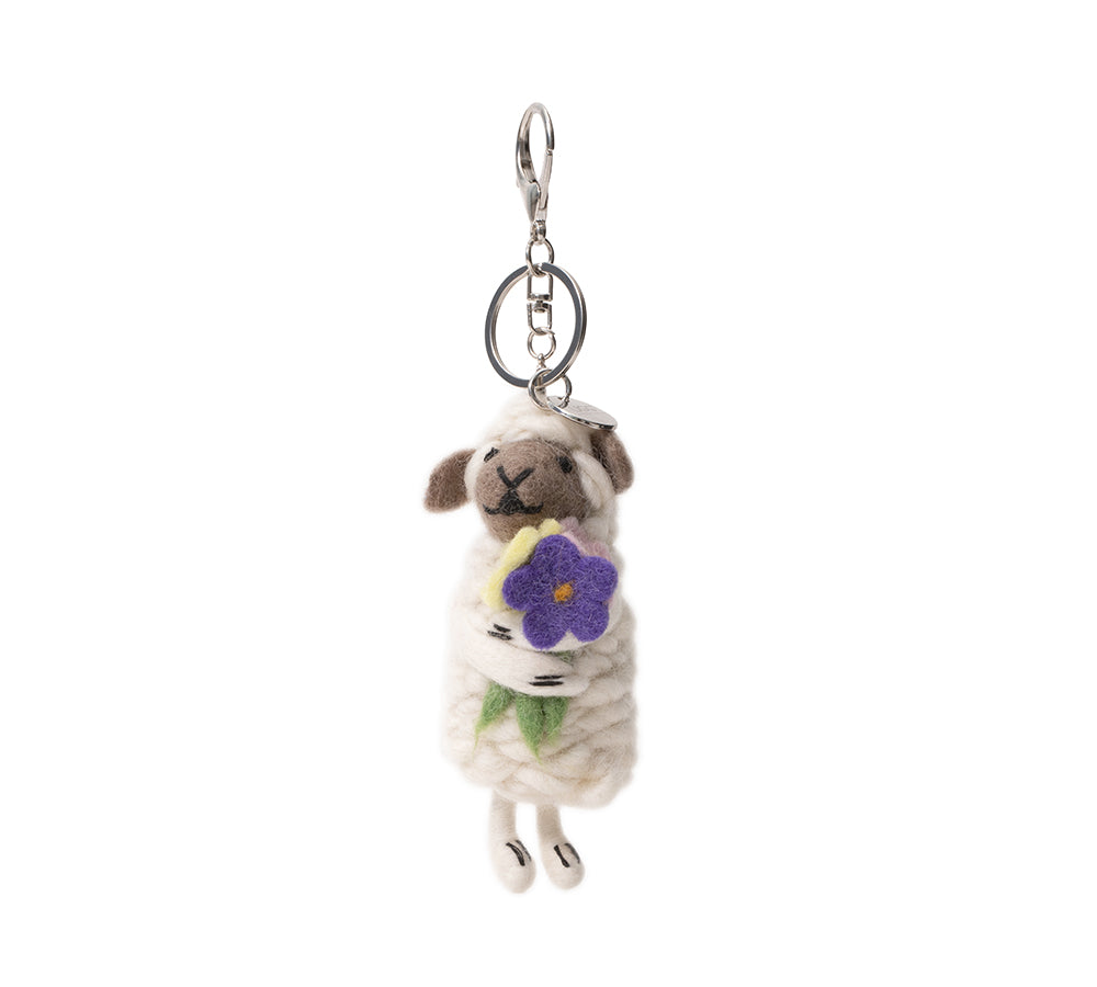Australian Shepherd® Cute Plush Wolly Keyring UGG AUSTRALIAN SHEPHERD