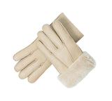 AUSTRALIAN SHEPHERD® Leather Fluffy  Stitching Gloves UGG AUSTRALIAN SHEPHERD