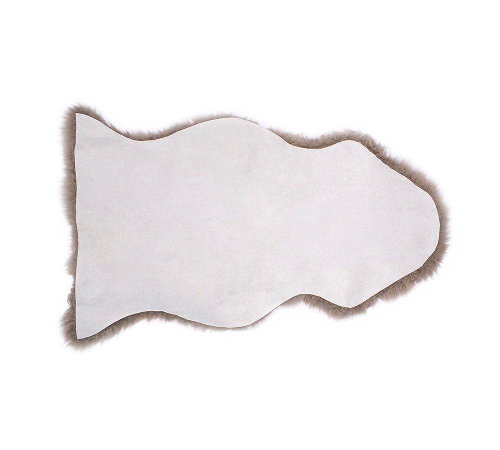 EVERAU® Premium Australian Sheepskin Wool Single Color Long Rugs 105cm EVERAU