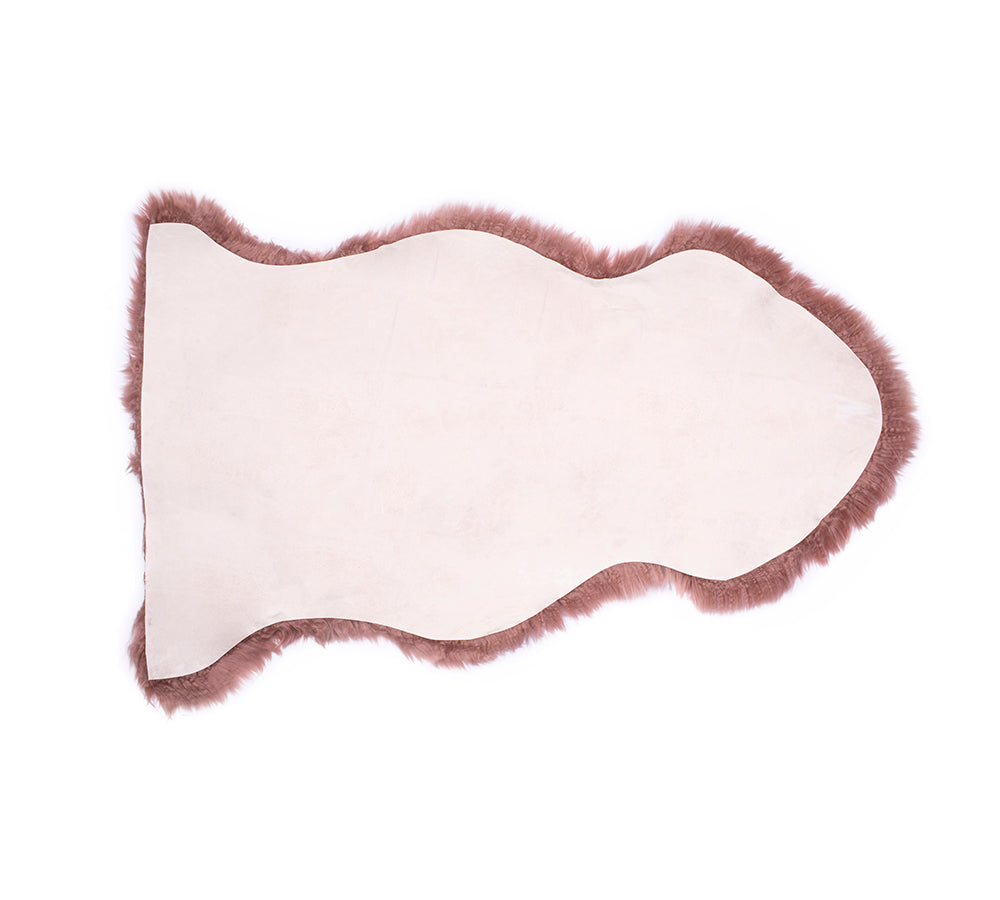 EVERAU® Premium Australian Sheepskin Wool Single Color Long Rugs 105cm EVERAU