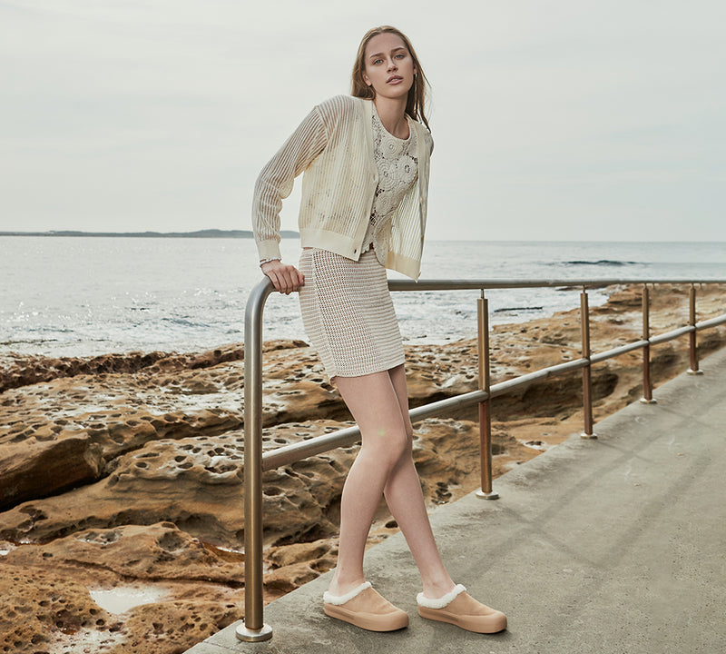 EVERAU® UGG Slippers Scuff Staney