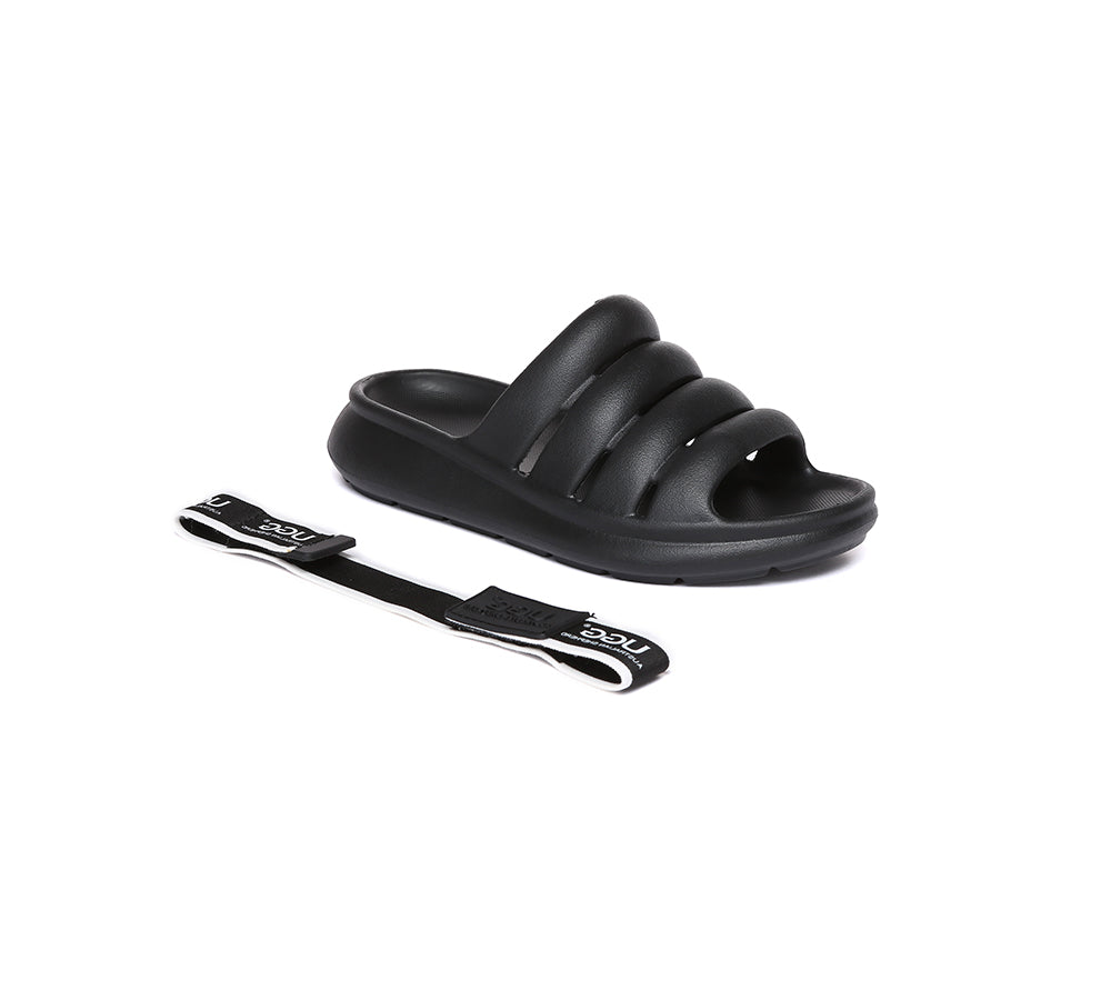 AUSTRALIAN SHEPHERD® Removable Elastic Strap Sandals Roseline