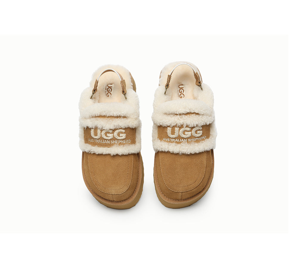 AUSTRALIAN SHEPHERD® UGG Slippers Women Platform Rilee