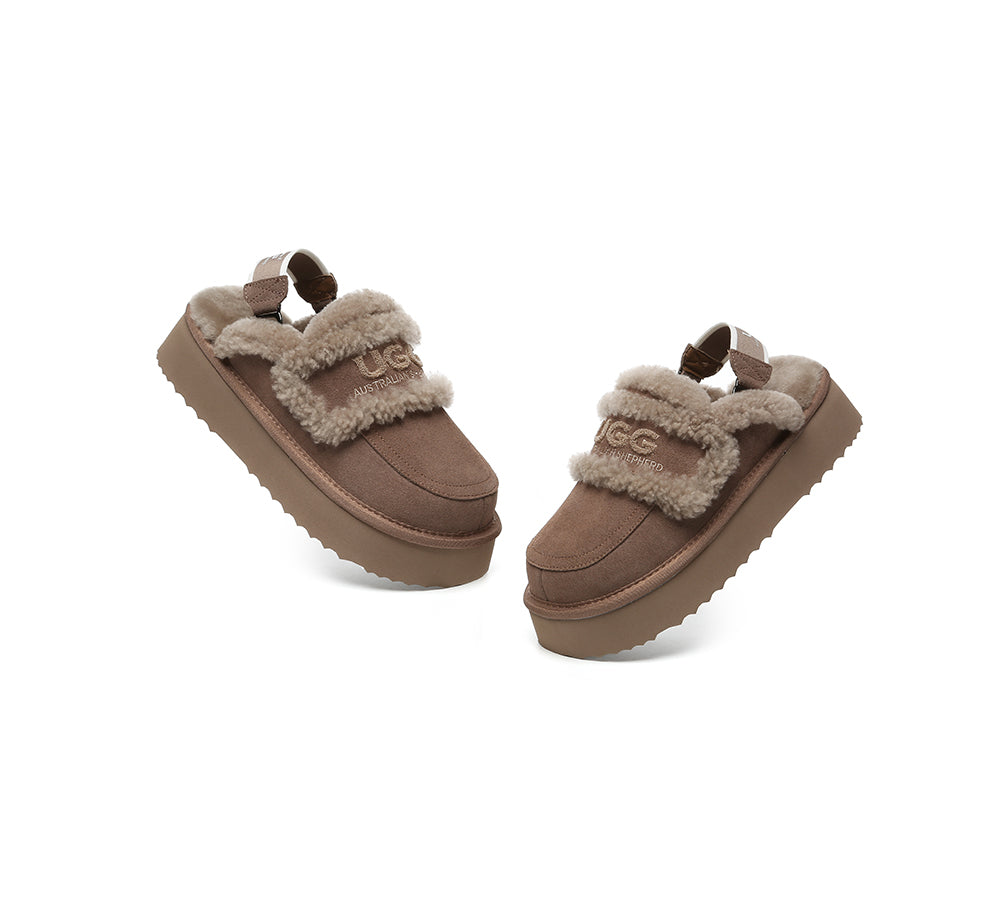 AUSTRALIAN SHEPHERD® UGG Slippers Women Platform Rilee