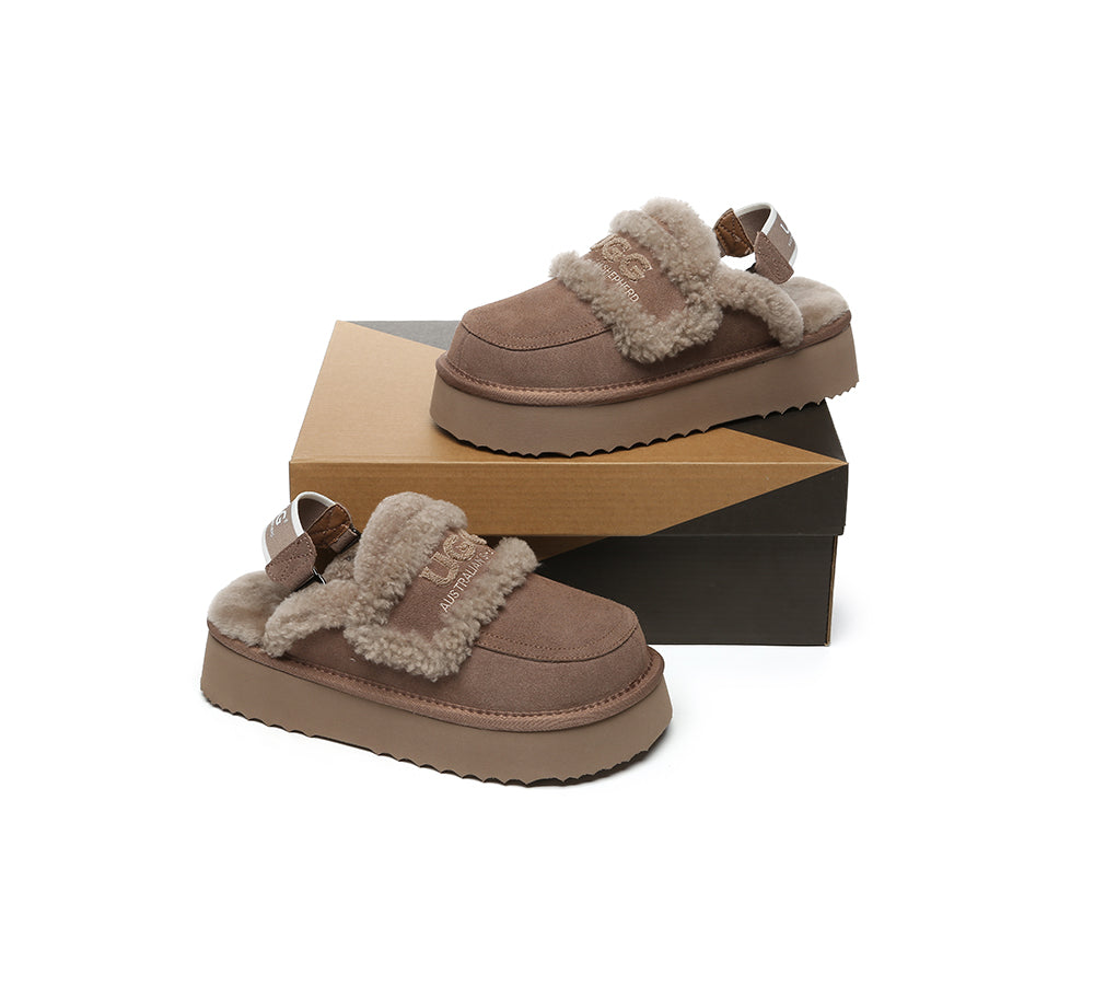 AUSTRALIAN SHEPHERD® UGG Slippers Women Platform Rilee
