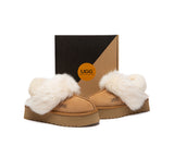 AUSTRALIAN SHEPHERD® UGG Slippers Removable Strap Fluffy Platform Nordell UGG AUSTRALIAN SHEPHERD
