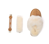 AUSTRALIAN SHEPHERD® UGG Slippers Removable Strap Fluffy Platform Nordell UGG AUSTRALIAN SHEPHERD