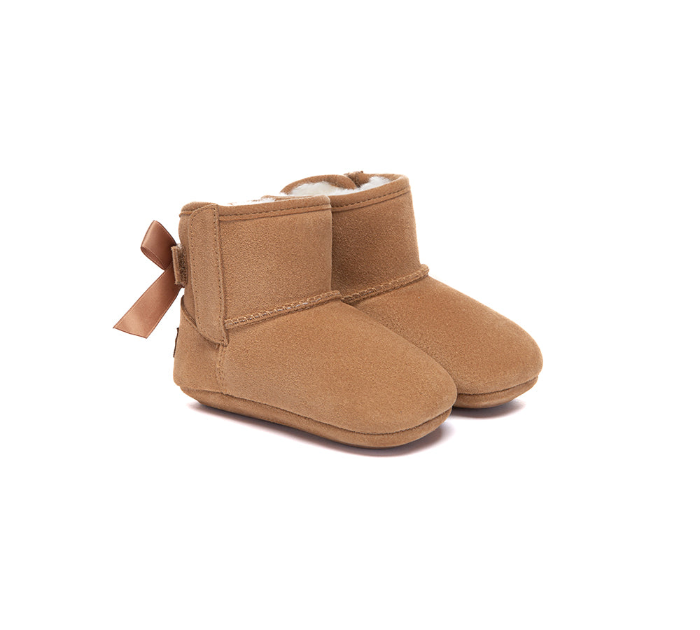 AUSTRALIAN SHEPHERD® UGG Boots Baby Booties Back Bow Gift Set Ribelle UGG AUSTRALIAN SHEPHERD