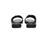 EVERAU® Women Leather Woven Flat Slides Bolita