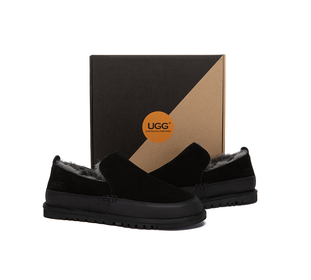 AUSTRALIAN SHEPHERD® UGG Slippers Men Moccasins Frozark UGG AUSTRALIAN SHEPHERD