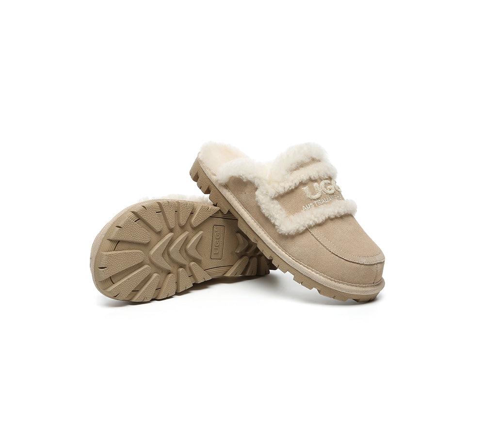 AUSTRALIAN SHEPHERD® UGG Slippers Women Shearling Rilee