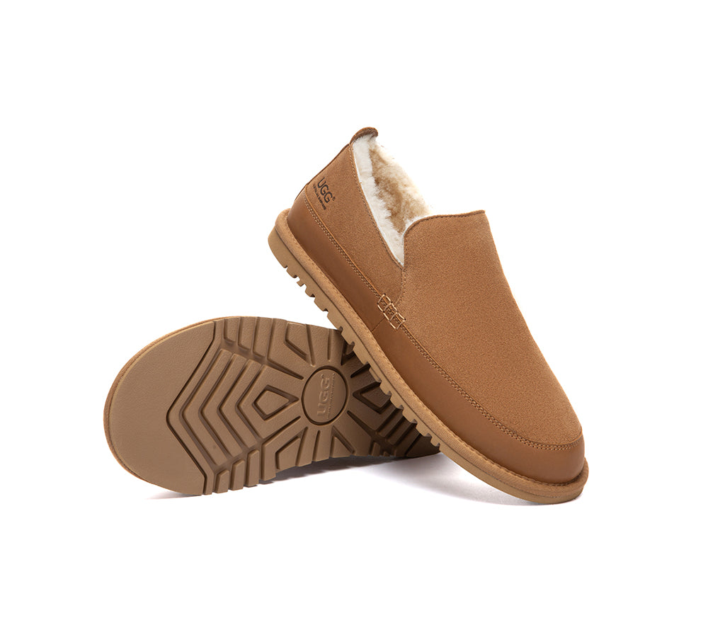 AUSTRALIAN SHEPHERD® UGG Slippers Men Moccasins Frozark UGG AUSTRALIAN SHEPHERD
